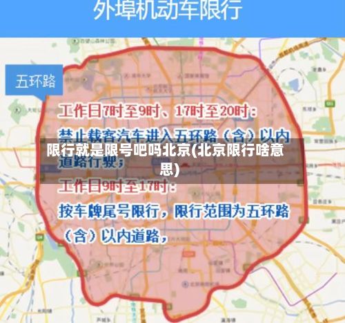 限行就是限号吧吗北京(北京限行啥意思)