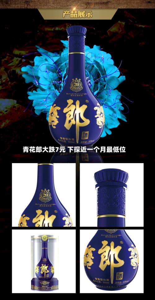 青花郎大跌7元 下探近一个月最低位-第2张图片