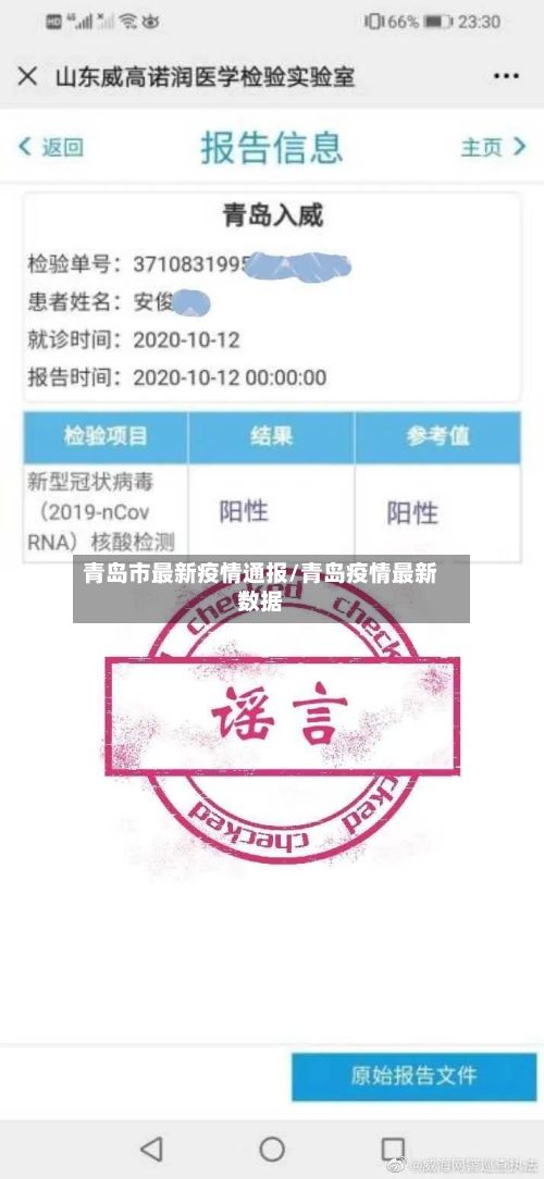 青岛市最新疫情通报/青岛疫情最新数据-第2张图片