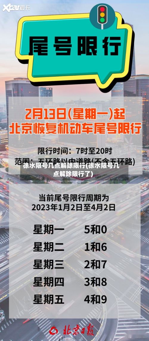徐水限号几点解除限行(徐水限号几点解除限行了)-第2张图片