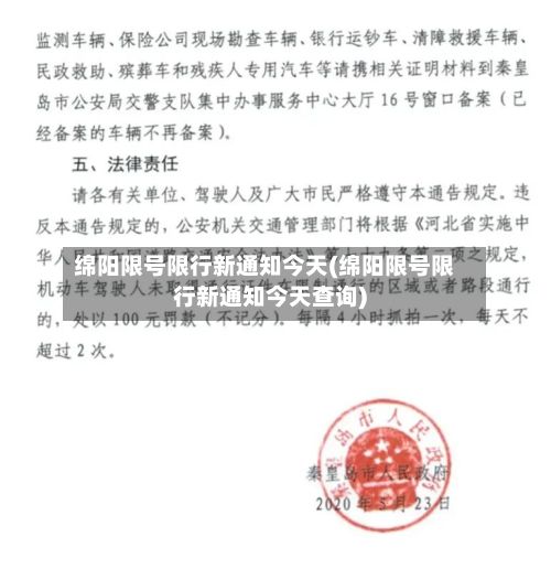 绵阳限号限行新通知今天(绵阳限号限行新通知今天查询)-第3张图片