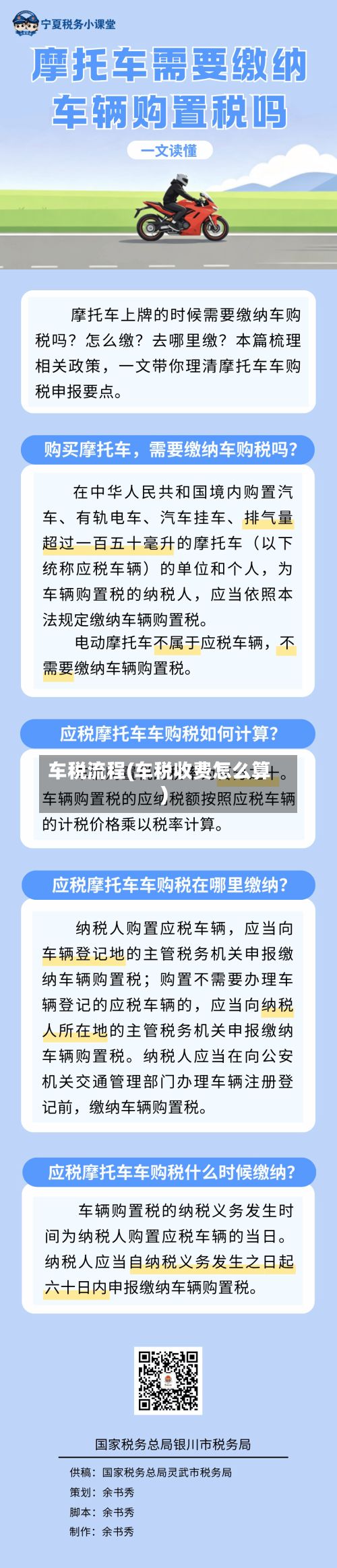 车税流程(车税收费怎么算)