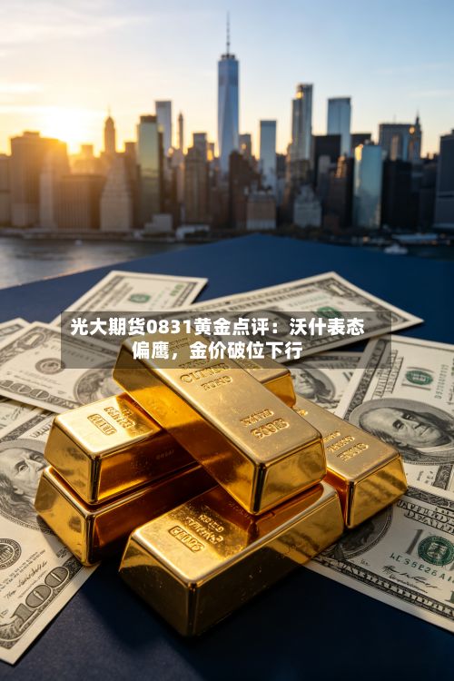光大期货0831黄金点评：沃什表态偏鹰	，金价破位下行-第3张图片
