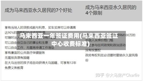 马来西亚一年签证费用(马来西亚签证中心收费标准)