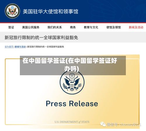 在中国留学签证(在中国留学签证好办吗)-第2张图片