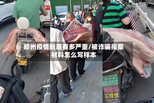郑州疫情到底有多严重/被诈骗报案材料怎么写样本-第2张图片