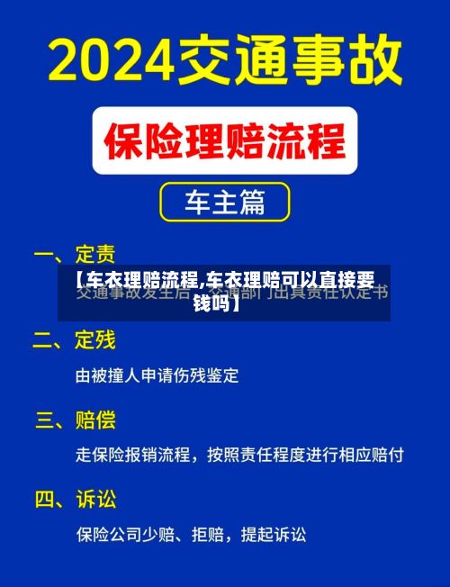 【车衣理赔流程,车衣理赔可以直接要钱吗】