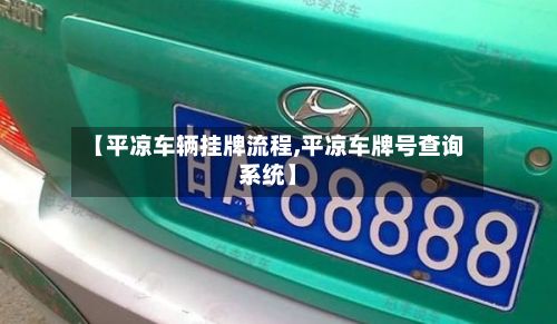 【平凉车辆挂牌流程,平凉车牌号查询系统】-第2张图片