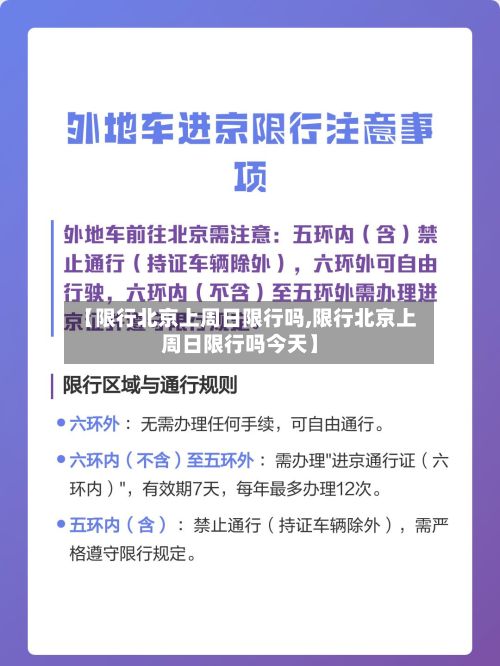 【限行北京上周日限行吗,限行北京上周日限行吗今天】-第3张图片