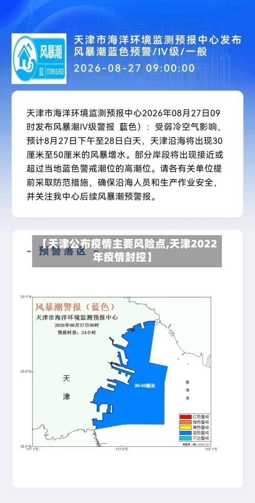 【天津公布疫情主要风险点,天津2022年疫情封控】