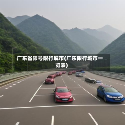 广东省限号限行城市(广东限行城市一览表)