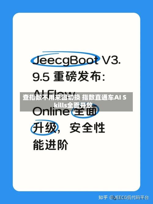查指数不用来回切换 指数直通车AI Skills全面开放-第2张图片