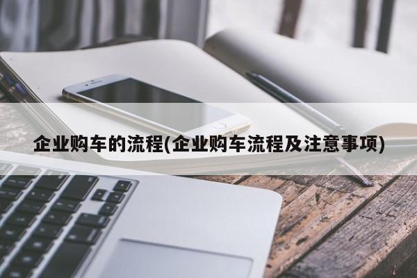 企业购车的流程(企业购车流程及注意事项)